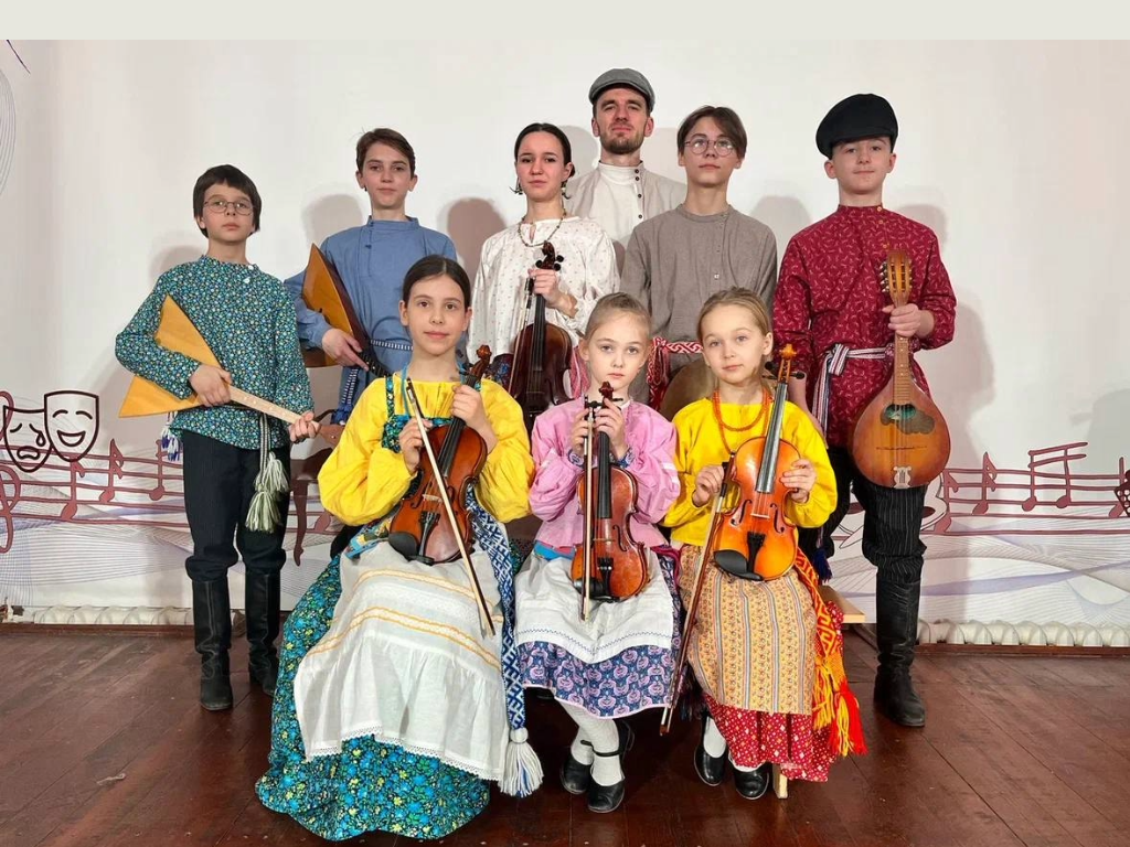 Образцовый фольклорно-этнографический ансамбль «Традиция» (младшая группа) 