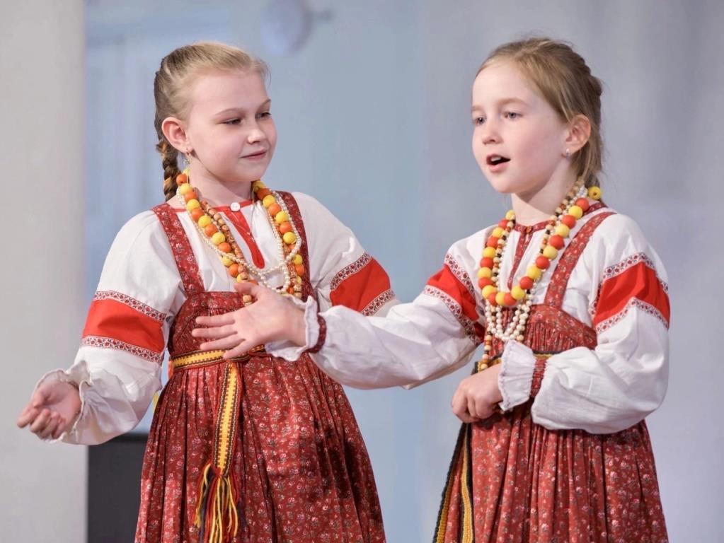 Дуэт детского фольклорного ансамбля «Ладушки»